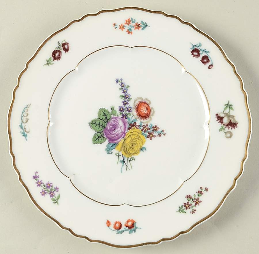 Nymph Salad Plate by Haviland-1