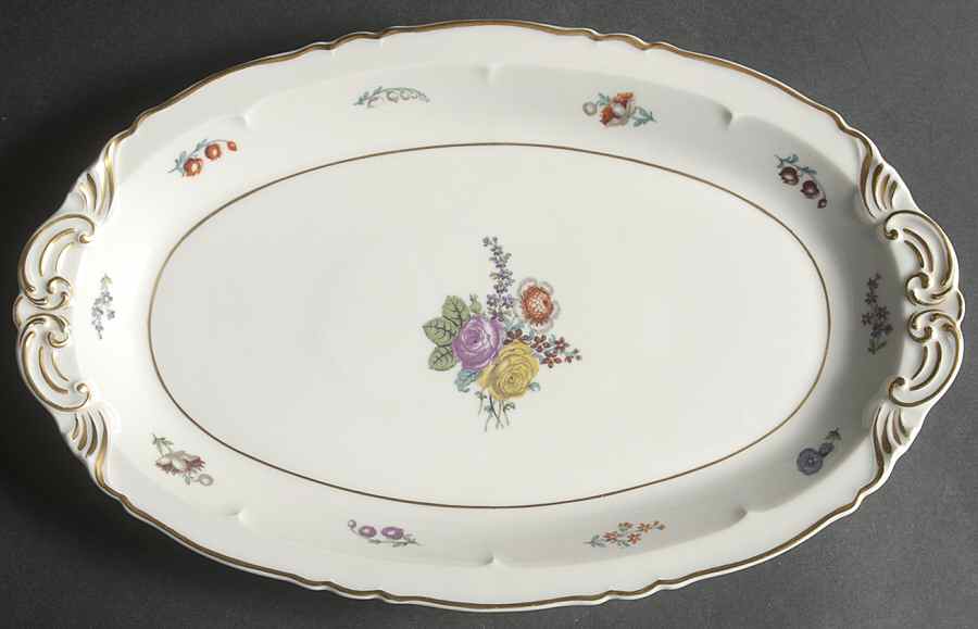 Nymph 13" Oval Serving Platter by Haviland-1