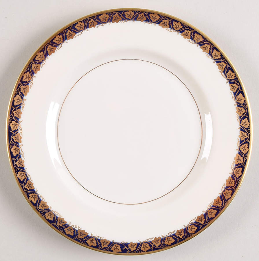 Oakmont Cobalt Blue Salad Plate by Haviland-1