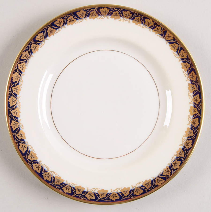 Oakmont Cobalt Blue Bread & Butter Plate by Haviland-1