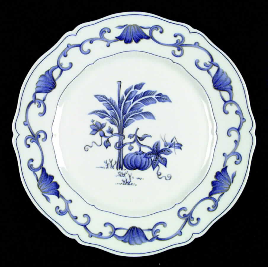 Oasis Blue Dinner Plate by Haviland-1