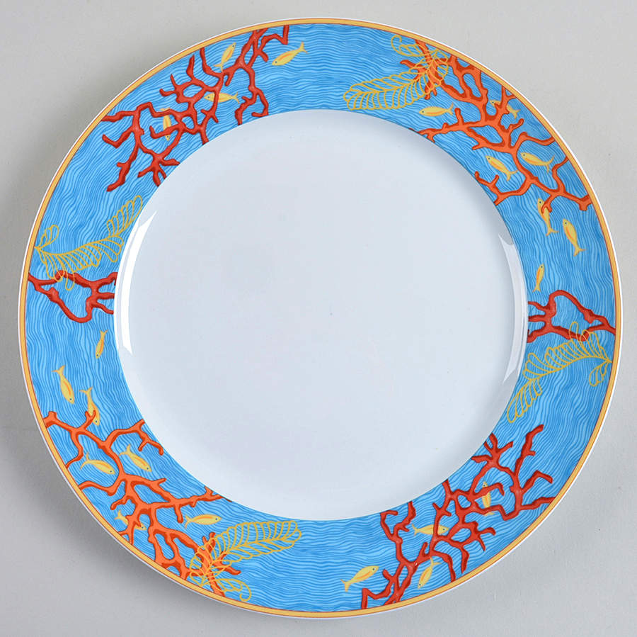 Oceane 12" Chop Plate (Round Platter) by Haviland-1