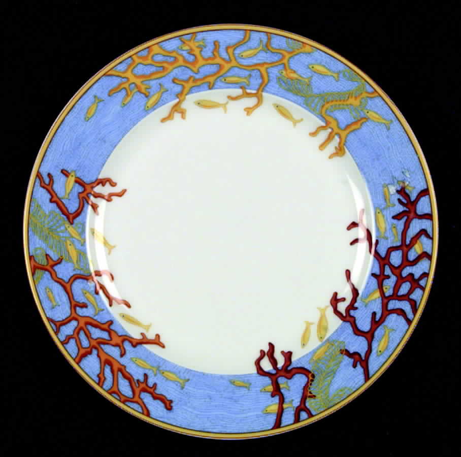 Oceane Salad Plate by Haviland-1