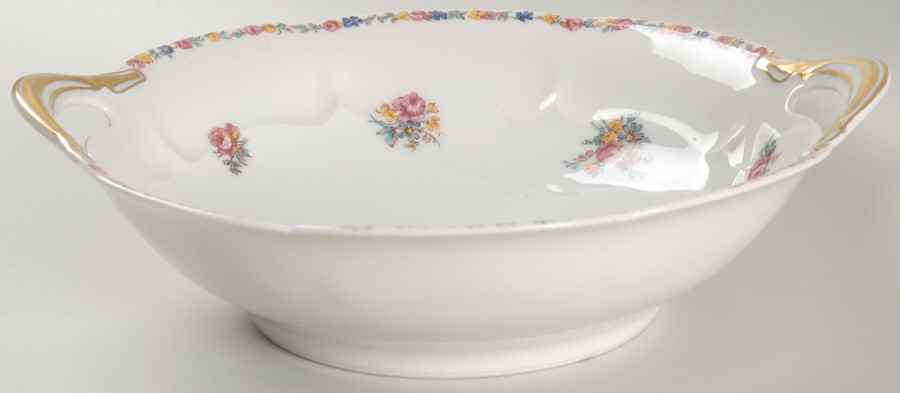 Olympia 9" Round Vegetable Bowl by Haviland-1