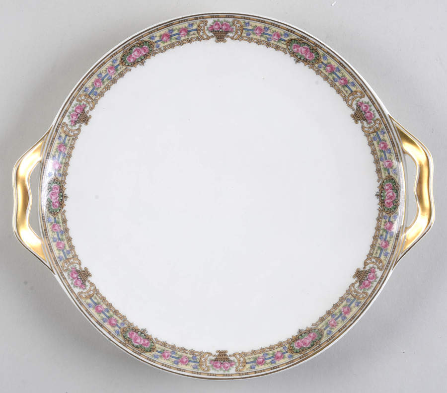 Ontario Handled Cake Plate by Haviland-1