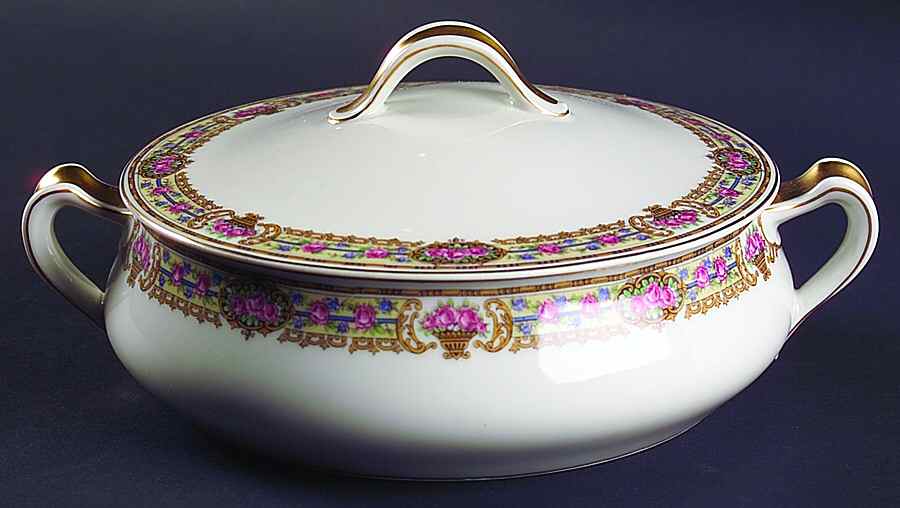 Ontario Round Covered Vegetable by Haviland-1