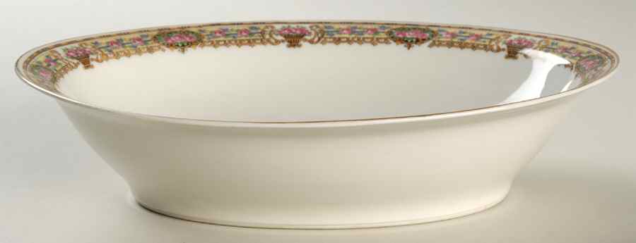 Ontario 10" Oval Vegetable Bowl by Haviland-1