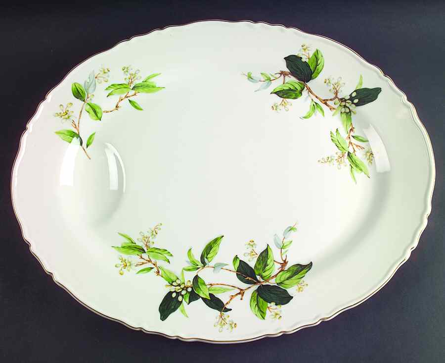 Orange Blossom 16" Oval Serving Platter by Haviland-1
