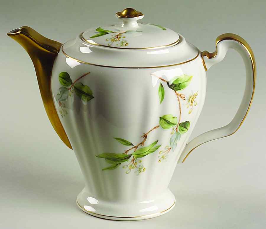 Orange Blossom Coffee Pot & Lid by Haviland-1