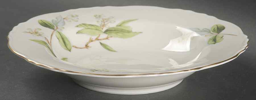 Orange Blossom Rim Soup Bowl by Haviland-1
