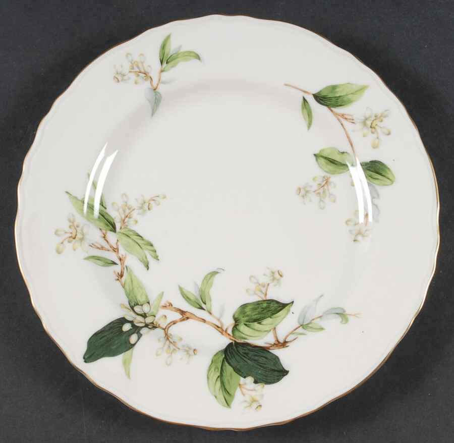 Orange Blossom Luncheon Plate by Haviland-1
