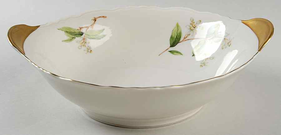 Orange Blossom 10" Round Vegetable Bowl by Haviland-1