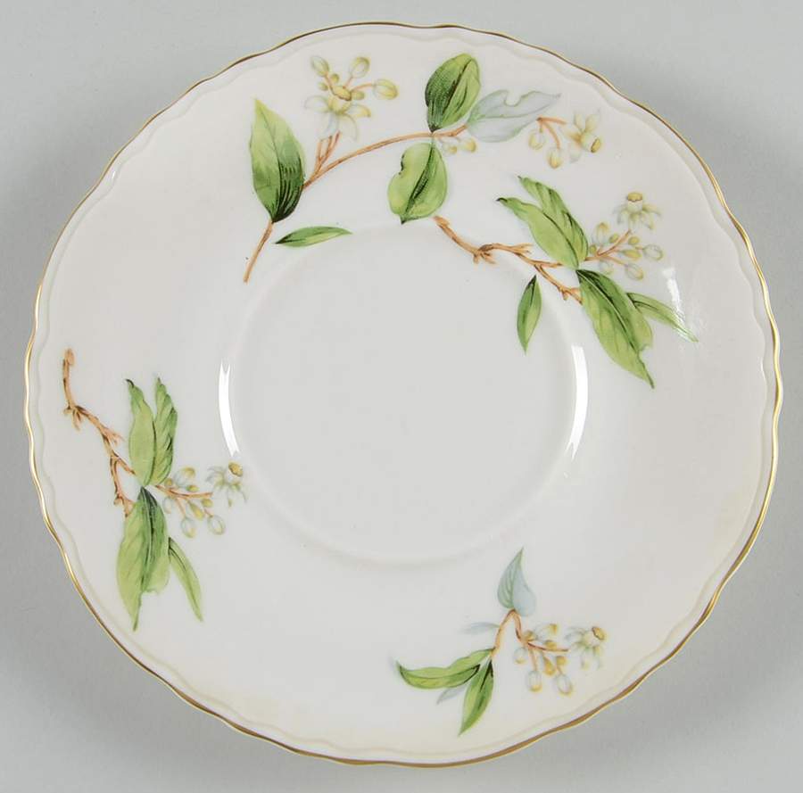 Orange Blossom Saucer for Cream Soup Bowl by Haviland-1