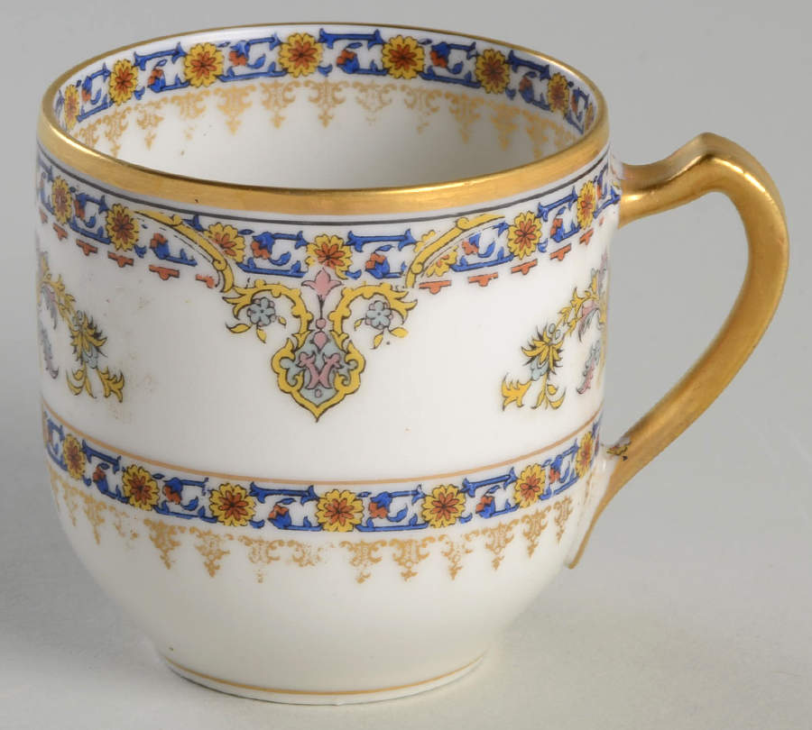 Oriental Flat Demitasse Cup by Haviland-1