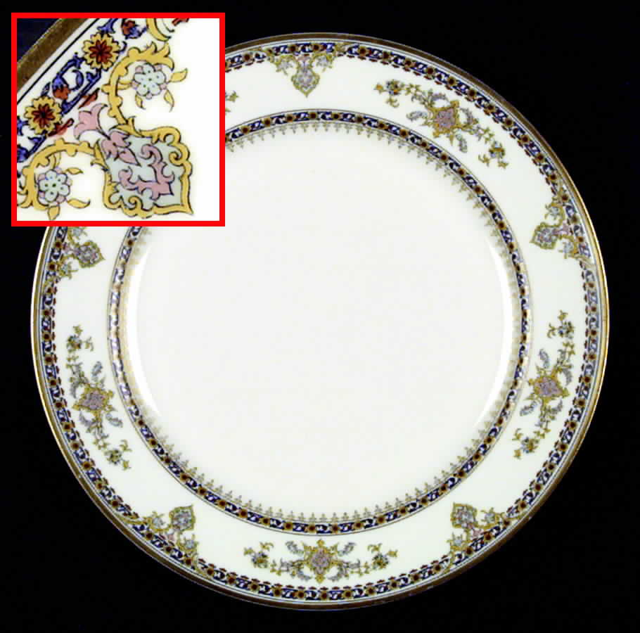 Oriental Dinner Plate by Haviland-1
