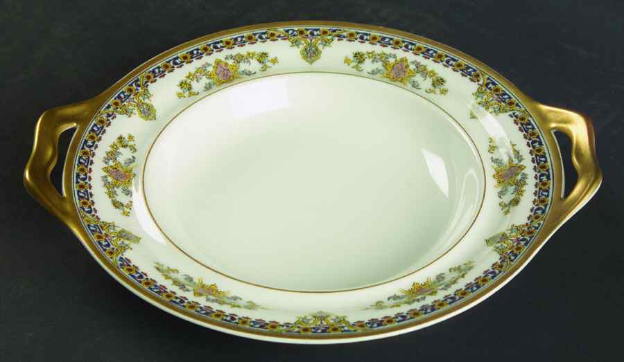Oriental Round Butter No Lid by Haviland-1