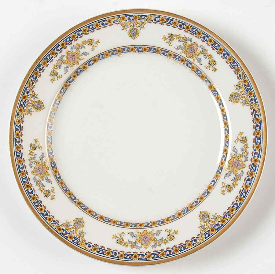Oriental Salad Plate by Haviland-1