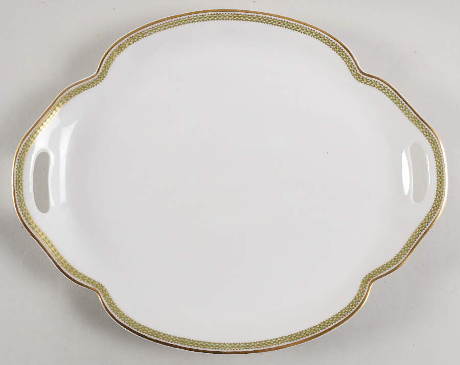 Orleans Handled Cake Plate by Haviland-1