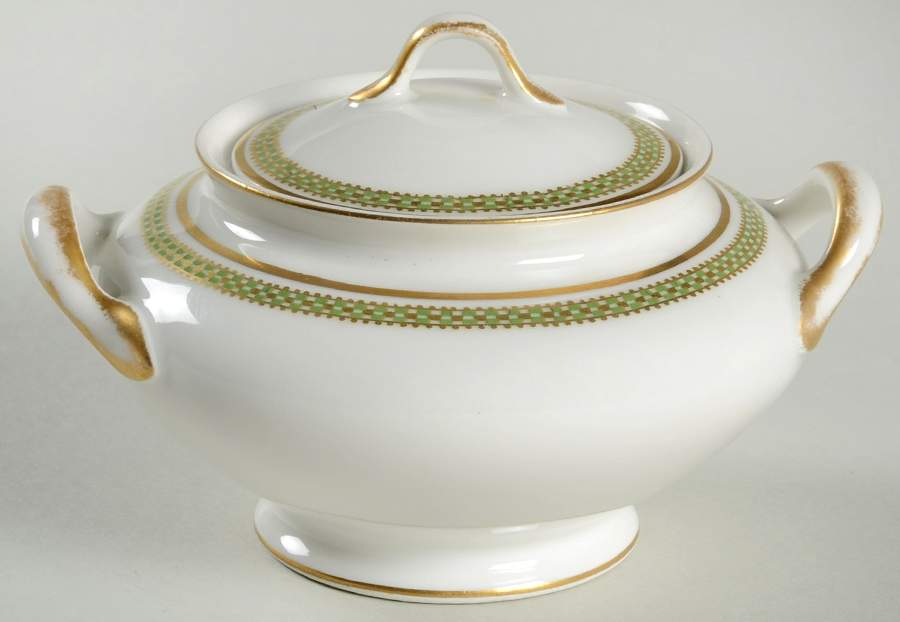 Orleans Sugar Bowl & Lid by Haviland-1