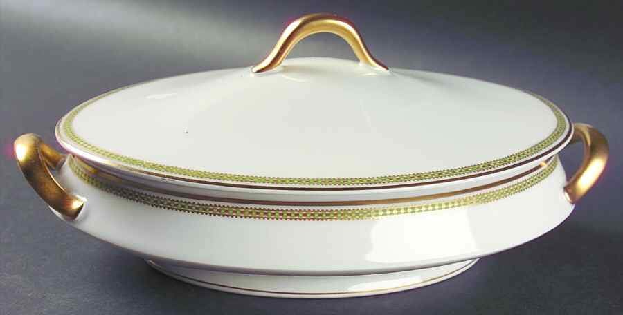 Orleans Oval Covered Vegetable by Haviland-1