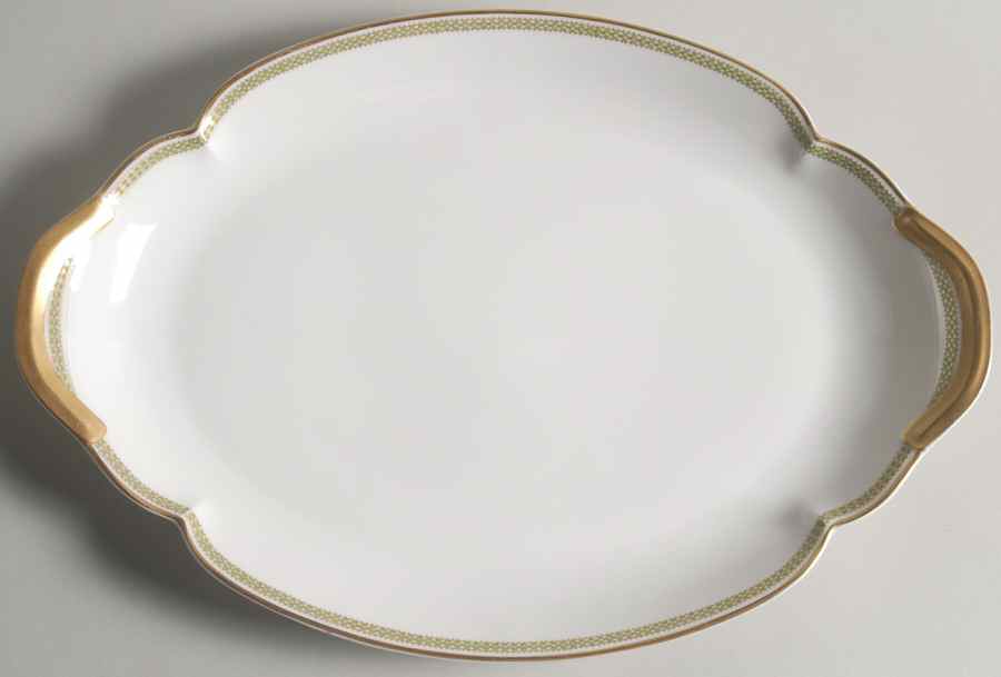 Orleans 14" Oval Serving Platter by Haviland-1