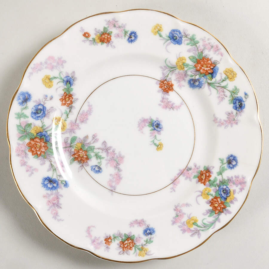 Orleans (Floral) Luncheon Plate by Haviland-1