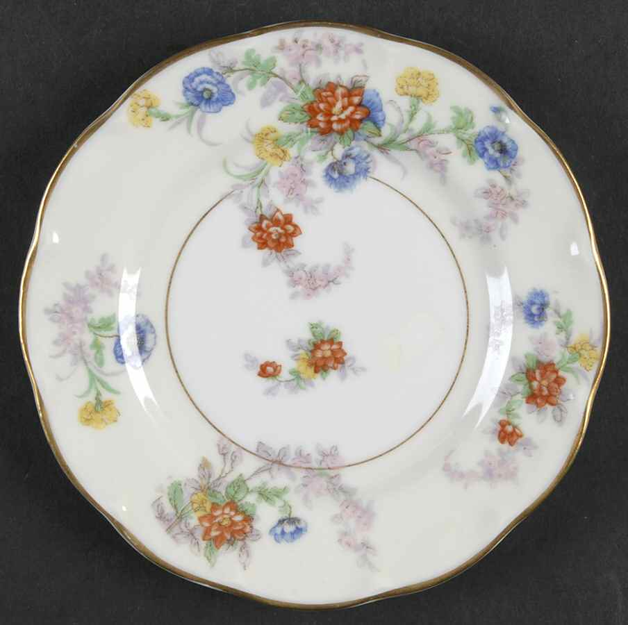 Orleans (Floral) Bread & Butter Plate by Haviland-1