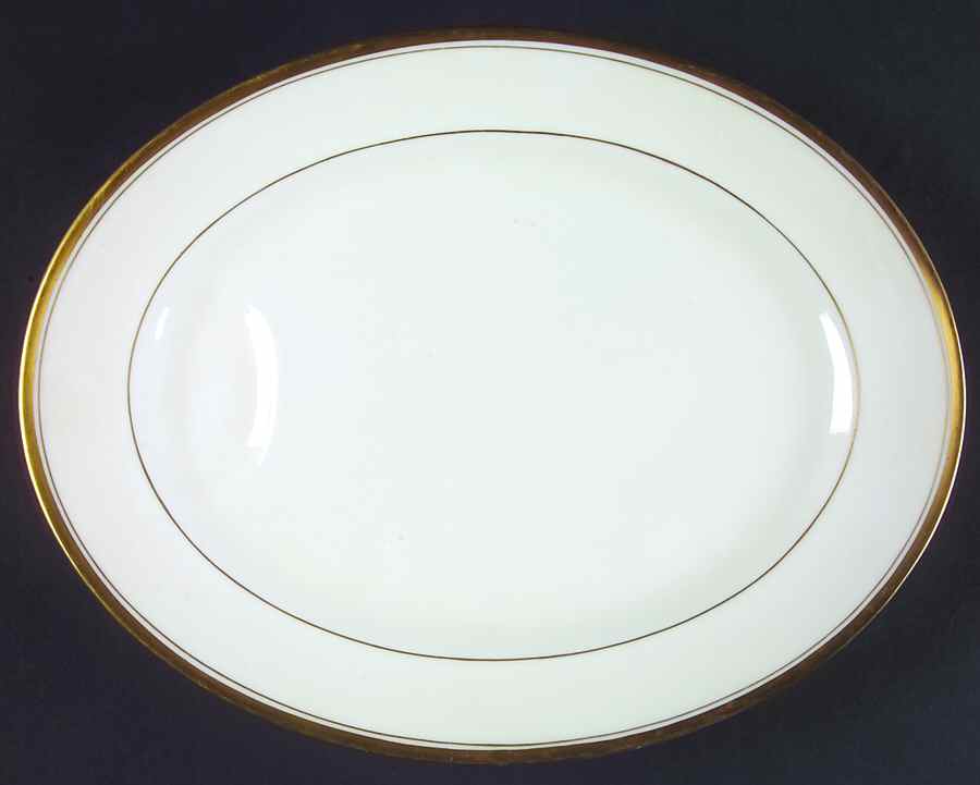 Oxford 11" Oval Serving Platter by Haviland-1
