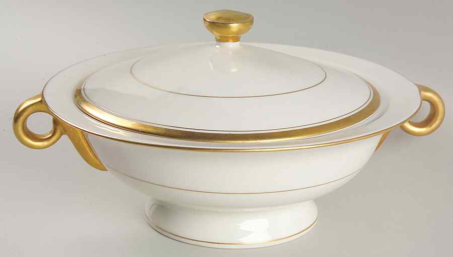 Oxford Round Covered Vegetable by Haviland-1