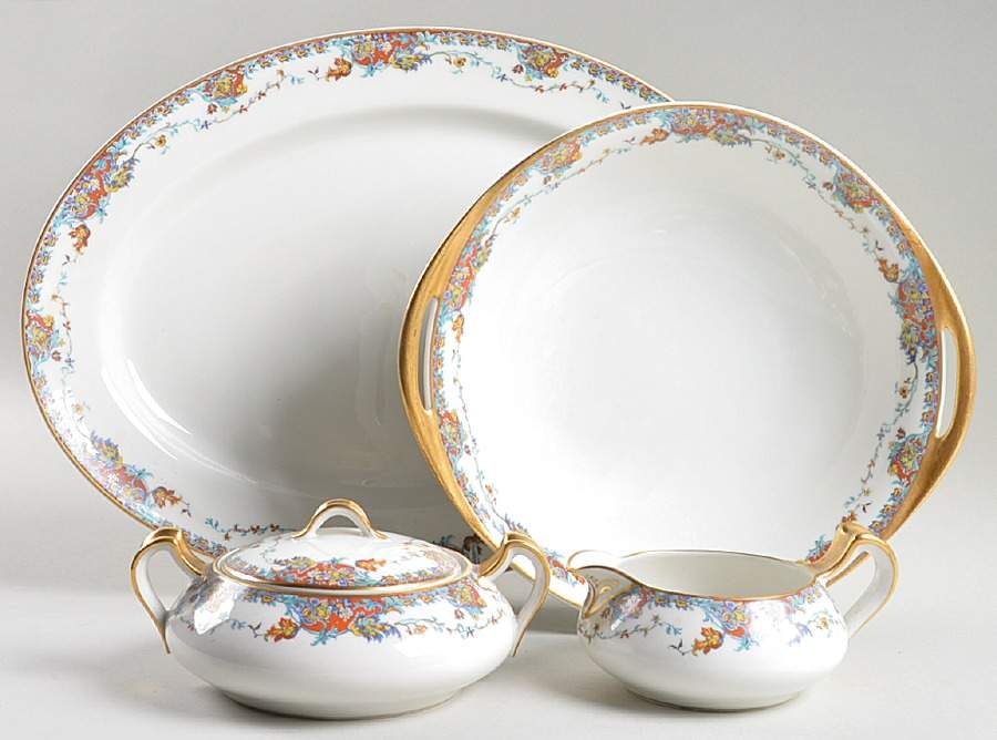 Paisley  5 Piece Hostess Set by Haviland-1