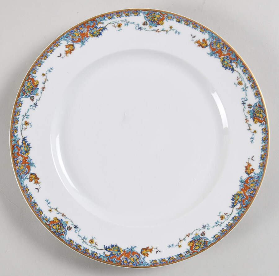Paisley  Dinner Plate by Haviland-1
