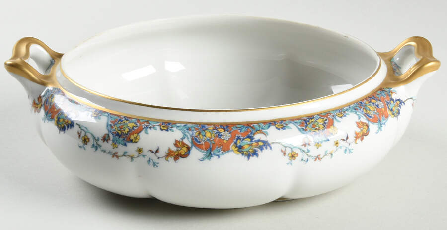Paisley  Round Vegetable No Lid by Haviland-1