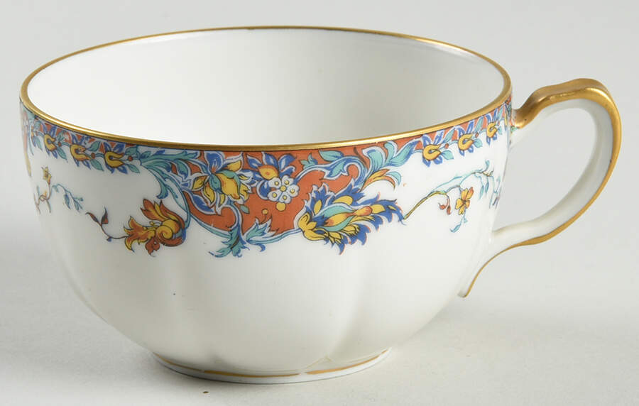 Paisley  Flat Cup by Haviland-1