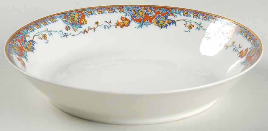 Paisley  Coupe Soup Bowl by Haviland-1