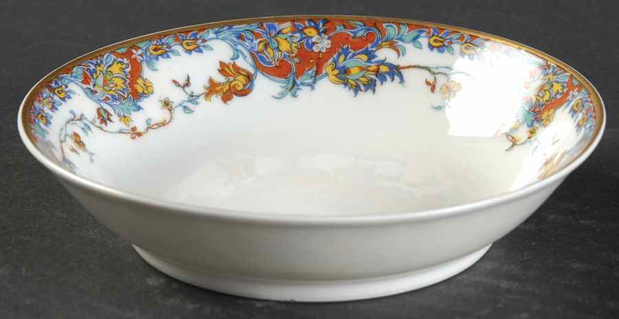 Paisley  Fruit/Dessert (Sauce) Bowl by Haviland-1