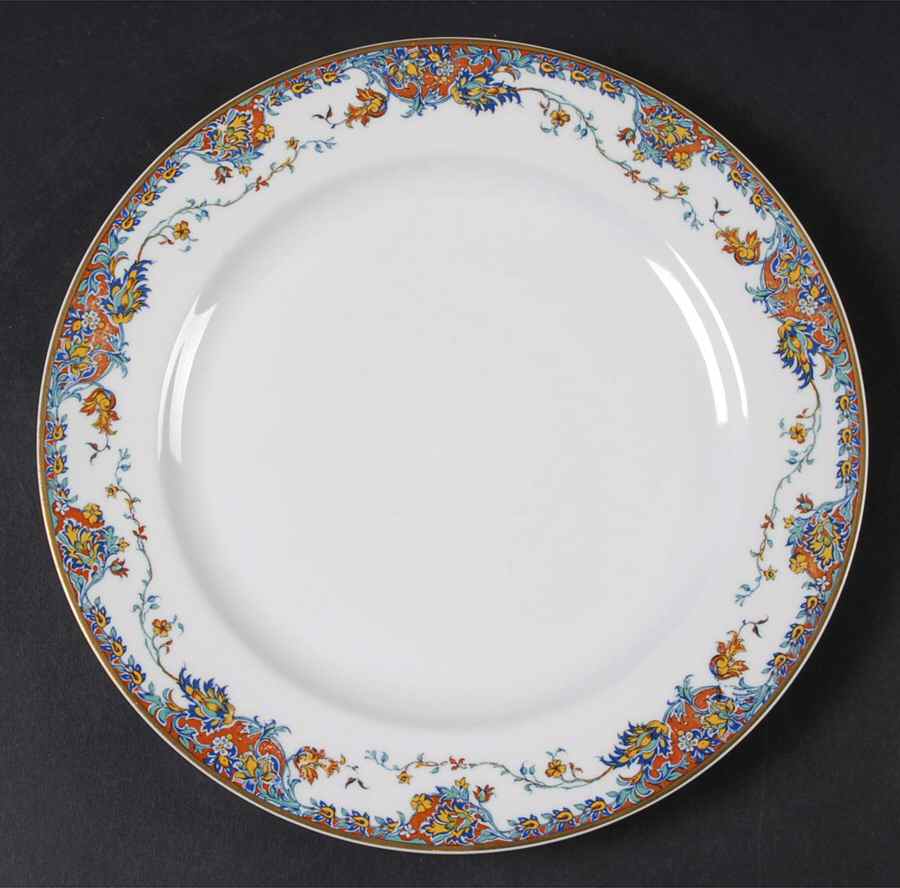 Paisley  Luncheon Plate by Haviland-1