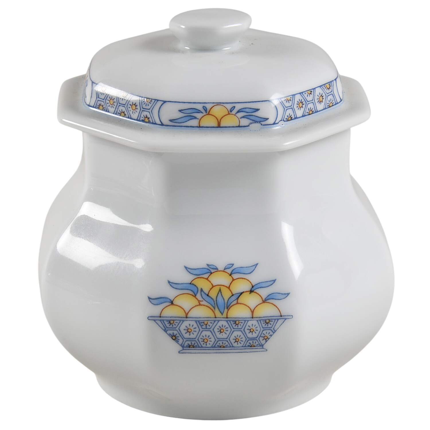 Pamplemousse Sugar Bowl & Lid by Haviland-1