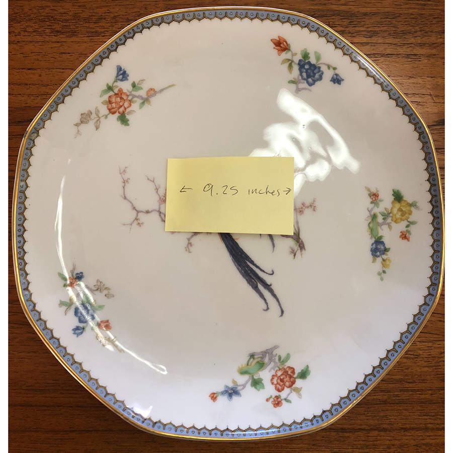 Paradise Footed Cake Plate by Haviland-1