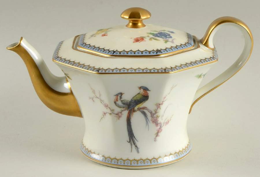 Paradise Mini Teapot & Lid by Haviland-1