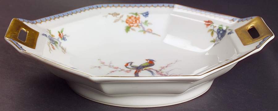 Paradise 9" Octagonal Vegetable Bowl by Haviland-1