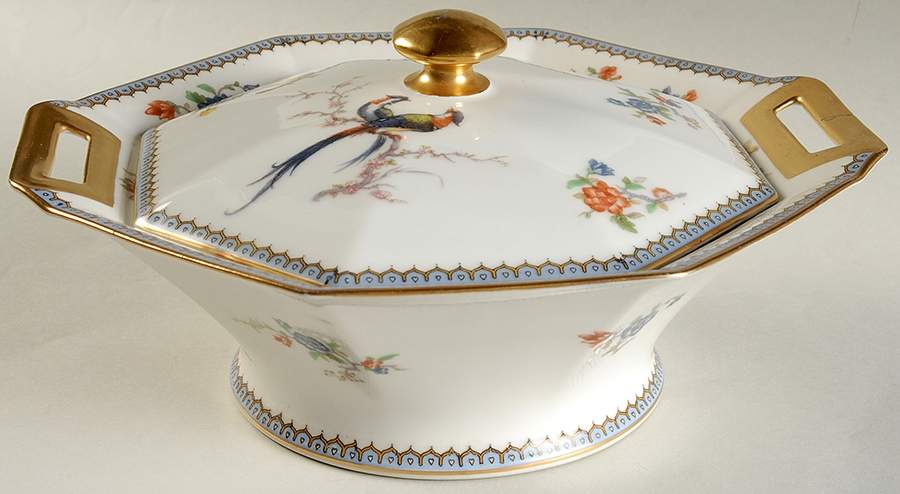 Paradise Round Covered Vegetable by Haviland-1