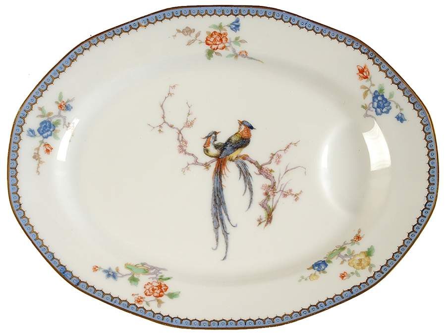 Paradise 11" Oval Serving Platter by Haviland-1