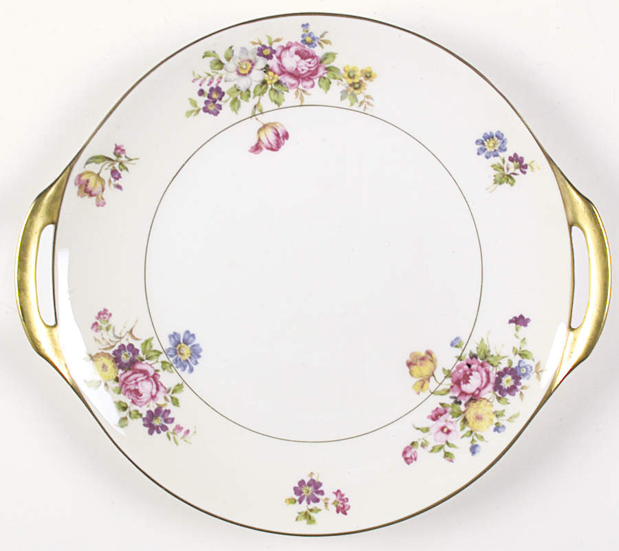 Pasadena Handled Cake Plate by Haviland-1
