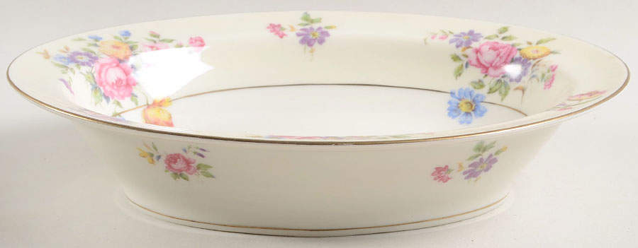 Pasadena 9" Oval Vegetable Bowl by Haviland-1