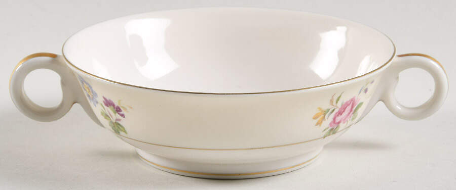 Pasadena Footed Cream Soup Bowl by Haviland-1