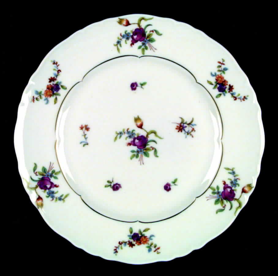 Pastorale (Scalloped) Salad Plate by Haviland-1
