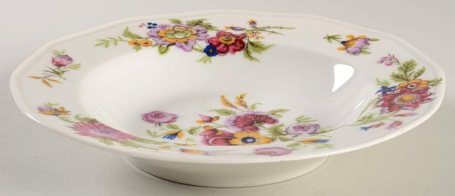 Persian Garden Rim Soup Bowl by Haviland-1