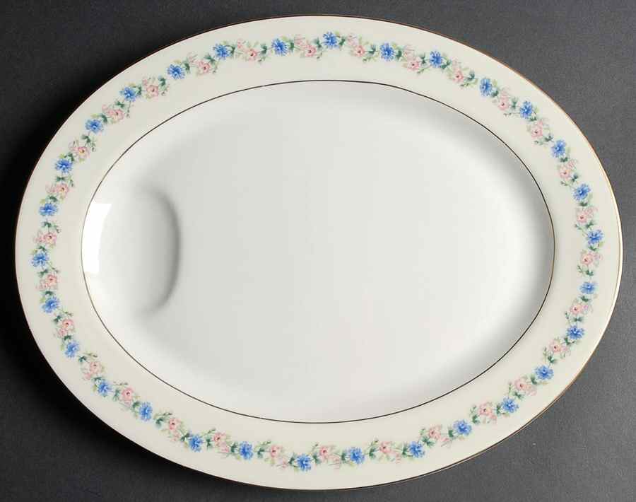 Pemberton 14" Oval Serving Platter by Haviland-1