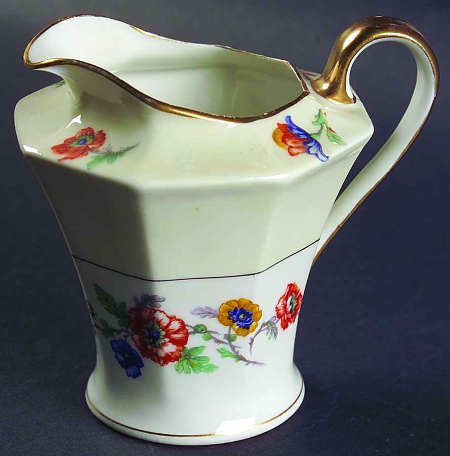 Peonies Creamer by Haviland-1