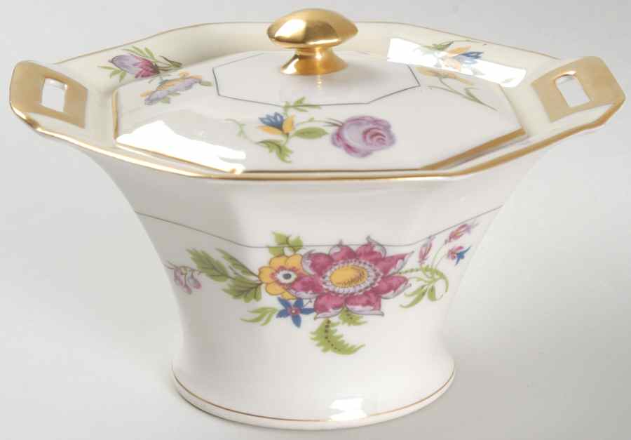 Persia Sugar Bowl & Lid by Haviland-1
